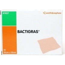 Smith&Nephew Bactigras Parafinli Antiseptik Tül Sargı Yara Örtüsü 10 x 10 CM 5 Adet