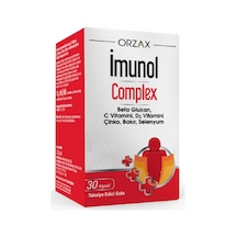Orzax Imunol Complex Takviye Edici Gıda 30 Kapsül