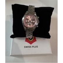 Swiss Plus Woman Watch Model-2 St0730abl Pink-silver Diğer