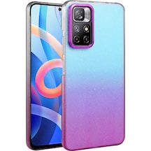 Mey İthalat Redmi Note 11 Pro Glossy Kapak - Mor