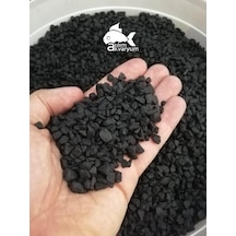 Siyah Akvaryum Bitki Kumu 5 Kg 4-5mm