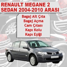 Renault Megane 2 Sedan Avantajlı Krom Set 5 Ürün 2004-2010 P. Çel N11.2390