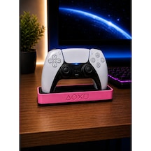 Veriqo 3d Ps5 Dualsense Şarj Ve Stand Ünitesi Playstation 5 Kontrolcü Masaüstü Düzenleyici Standı Pembe