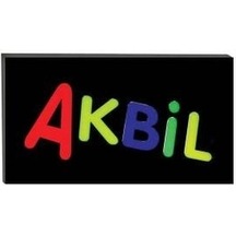 Işıklı Tak Çalıştır Hazır Tabela Akbil Çok Renkli