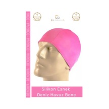 Yüzücübonesi Kaymaz Su Geçirmez Silikon Yüzücü Esnek Sızdırmaz Rahat Yüzme Şapkası Havuz Deniz Bone Çok Renkli