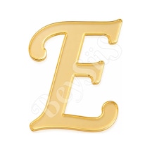 Pleksi Harf 4 Cm Gold E 4 Cm Tüm Yaşlar