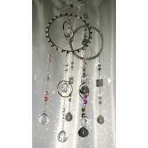 Lumiere Kristal Güneş Yakalayıcı , Kristal Dekor Kristal Obje Lüks Hediye Suncatcher , Işıltılı , En.. Tek Parça