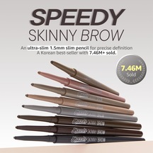 Ultra İnce Uçlu, Doğal Görünüm Veren Kaş Kalemi Speedy Skinny Brow 12 Milky Taupe
