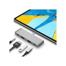 Type C Hub 4 Port , 85w Pd Type-c Port 4k 30hz Veya 1080p 60hz Hdmı, 1 Adet Usb 3.0 Port Şarj