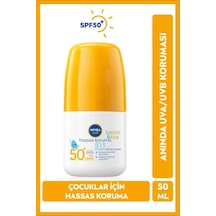 Sun Spf 50+ Bebek Ve Çocuk İçin Hassas Koruma Güneş Koruyucu Roll-on 50ml,suya Dayanıklı,hassas Cilt