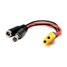 Xt60 Dişi-5.5x2.5 Mm Dc Jack Dişi-erkek Kablo 20 Cm 63032182
