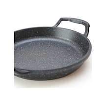 Eda Granit Döküm Sahan Tava - Yanmaz Yapışmaz 16 Cm Döküm Kulplu