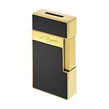 S.t. Dupont Bq Big D Golden Shiny Black Lacquer Çakmak 25002