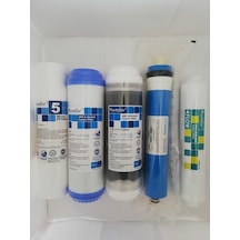 Purefer Açık Kasa Su Arıtma Cihazı Vontron Mebran 5 Li Set (349393867)
