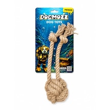 Dogmozz Premium 2 İpli Top Köpek Oyuncak 20 Cm