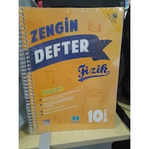 Sözünözü 10.sınıf Fizik Zengin Defter Yaprak Test Hediye