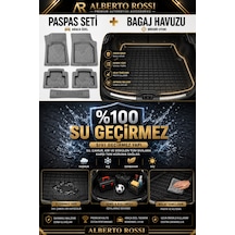 Seat Arona 2017+ Uyumlu Araca Özel 3d Bagaj Havuzu Ve Paspas Alpina Gri