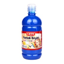 Lets Parmak Boyası 500 Ml Mavi L-5006 Çok Renkli
