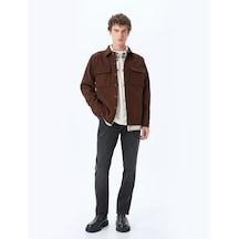 Koton Straight Fit Kot Pantolon - Mark Jean Siyah 5wam40099ıd Siyah