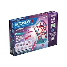 Sunman Geomag Glitter Manyetik Çubuklar 60 Parça