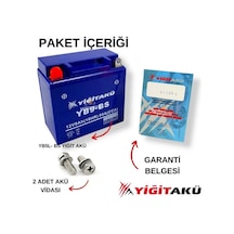 Yiğit Akü 12 V 9 Ah-Amper Motosiklet Aküsü Yb9-BS 2023