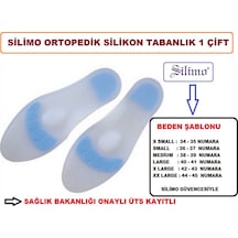 Silikon Jel Topuk Dikeni Delikli Yastığı Ayak Tabanlığı Ayak Pedi