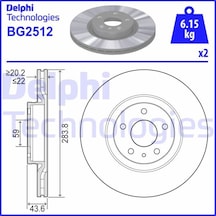 Delphı Ön Fren Aynası Opel Combo D 12 Fıat Doblo 10 Egea 16 Alfa Romeo 147 01 156 97 05 284 X 22 5 Delik Havalı Delphı Bg2512 95515331 569095 52119576 46445006