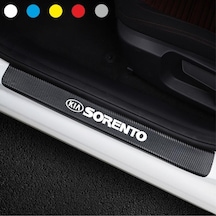 Kia Sorento Için Karbon Kapı Eşiği Sticker ( 4 Adet )