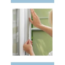 Pratik Sineklik Pencere Hazır Sineklik Çift Kanat 5 Adet 75x125cm Cam