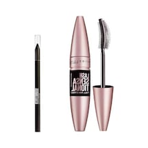 Ekstra Siyah 9.5 Ml Maskara Ve Mini Eyeliner İle Makyaj Seti 00