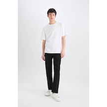 Defacto Sergio Regular Fit Solmayan Renk Siyah Erkek Jean Pantolon E6111ax/nm40 Siyah