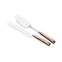 Rivadossi Giada Şampanya Pasta Servis Seti