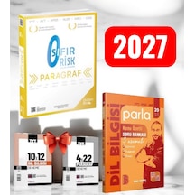 Üçdörtbeş Yayınları Paragraf Sıfır Risk Soru Bankası 345 2027 Tyt Kpss- Taktiklerle Dil Bilgisi Çözümlü Soru Bankası