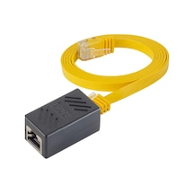 IRENIS CAT6 Kablo Uzatma Seti, Kablo ve Ekleyici 50 cm Sarı