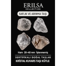 Ham Işlenmemiş Kristal Kuvars Taşı Kütle - Brezilya