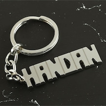 Handan - 552 - - Nazblsmm - İsimli Anahtarlık Çok Renkli
