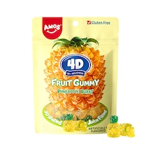 Amos 4d Fruit Gummy Pineapple Burst 54g