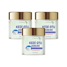 Kedi Otu Kremi 50 Ml 3 Adet Kafur Ağacı Yağı İçerikli Rahatlatıcı Krem
