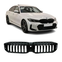 Bmw 3 Serisi G20 Lcı Shadow Piano Black Ön Panjur M3 Izgara Böbrek