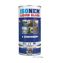 Isonem Lıquıd Glass (Sıvı Cam) Fayans Seramik Balkon Için Şeffaf