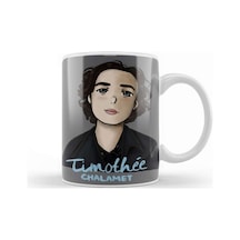 Timothée Chalamet Kupa Bardak Porselen Karışık