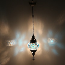 Dekoratif SARKIT AVİZE RENKLİ GECE LAMBASI EL YAPIMI