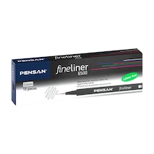 6500 Fineliner Keçe Uç Kalem 0,4 Mm Mavi 10 Lu Paket Pe6500flmavi