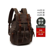 Maoyaya Sınır Ötesi Öğrenciler İçin Özel Kanvas Sırt Çantası Erkek Kadın 15.6 İnç Bilgisayar Çantası Büyük Kapasiteli Retro Çanta Ordu Yeşili Bej