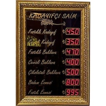 Dijital Fiyat Tabelası