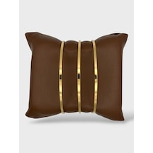 Arnes Jewelry Çelik Ajda Bilezik - 3 Adet Gold