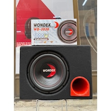 Wd-3038 L Port Kabinli 30 Cm Subwoofer Bas 1000wat 350w Rms Bufır