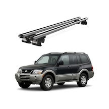 Venüs Mitsubishi Montero 1999-2006 Uyumlu Gri Ara Atkı Port Bagaj Tavan Barı