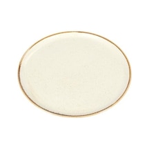 04alm001472 Seasons Pizza Tabağı, Porselen Açık Gri