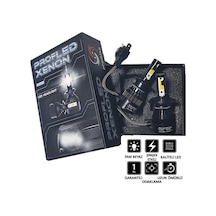 2 Adet H7 Soket Led Xenon Far Ampulü 6000k Beyaz 8000lm